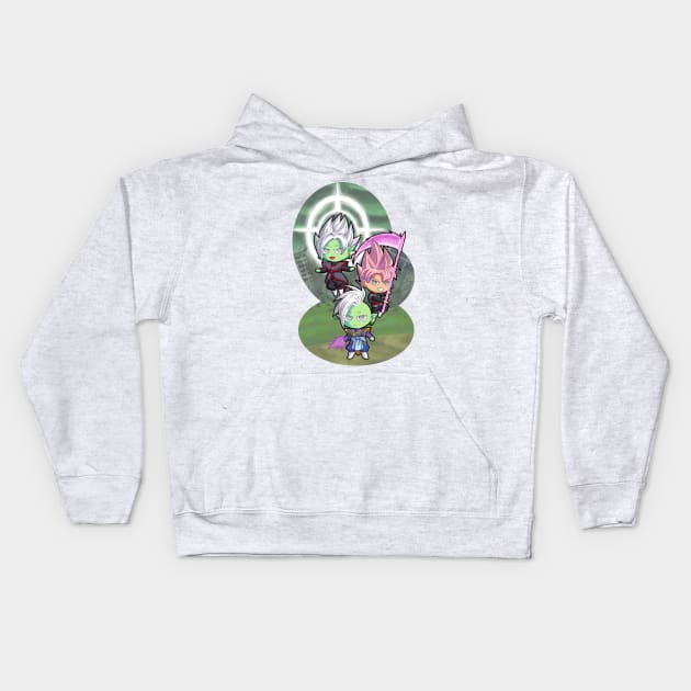 The Holy Zama Trinity Kids Hoodie by RocioZero